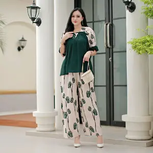 Setelan Fuji Kombinasi Modern Viral Kekinian model elegan mewah