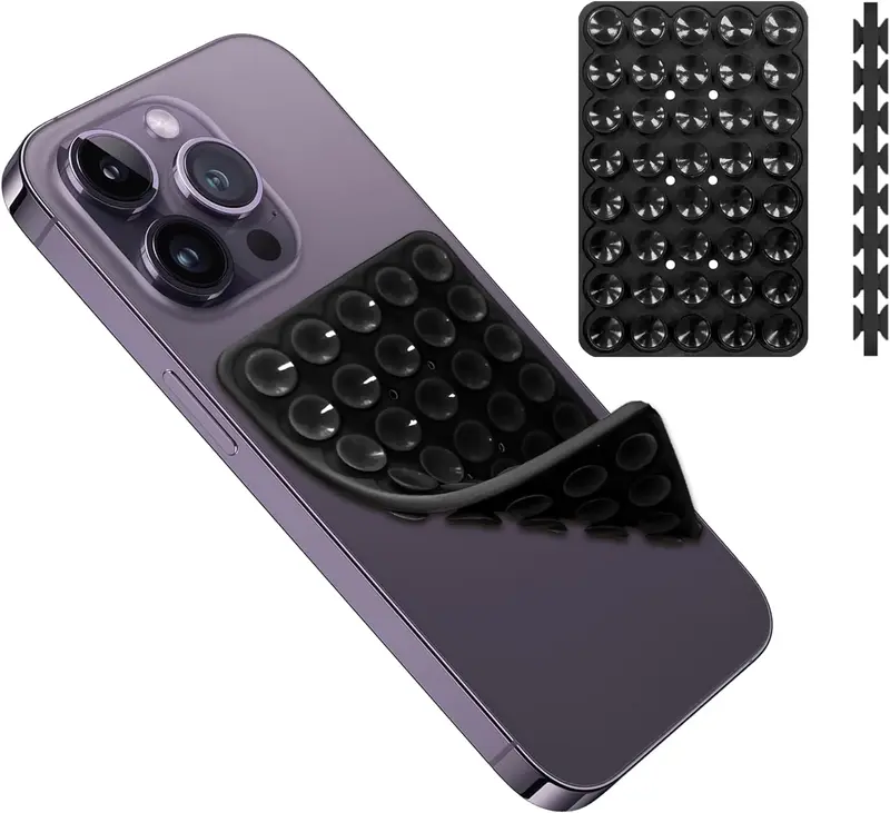 2Pcs Silicone Suction Cup Phone Case Mount,Adhesive Suction Cup - TikTok
