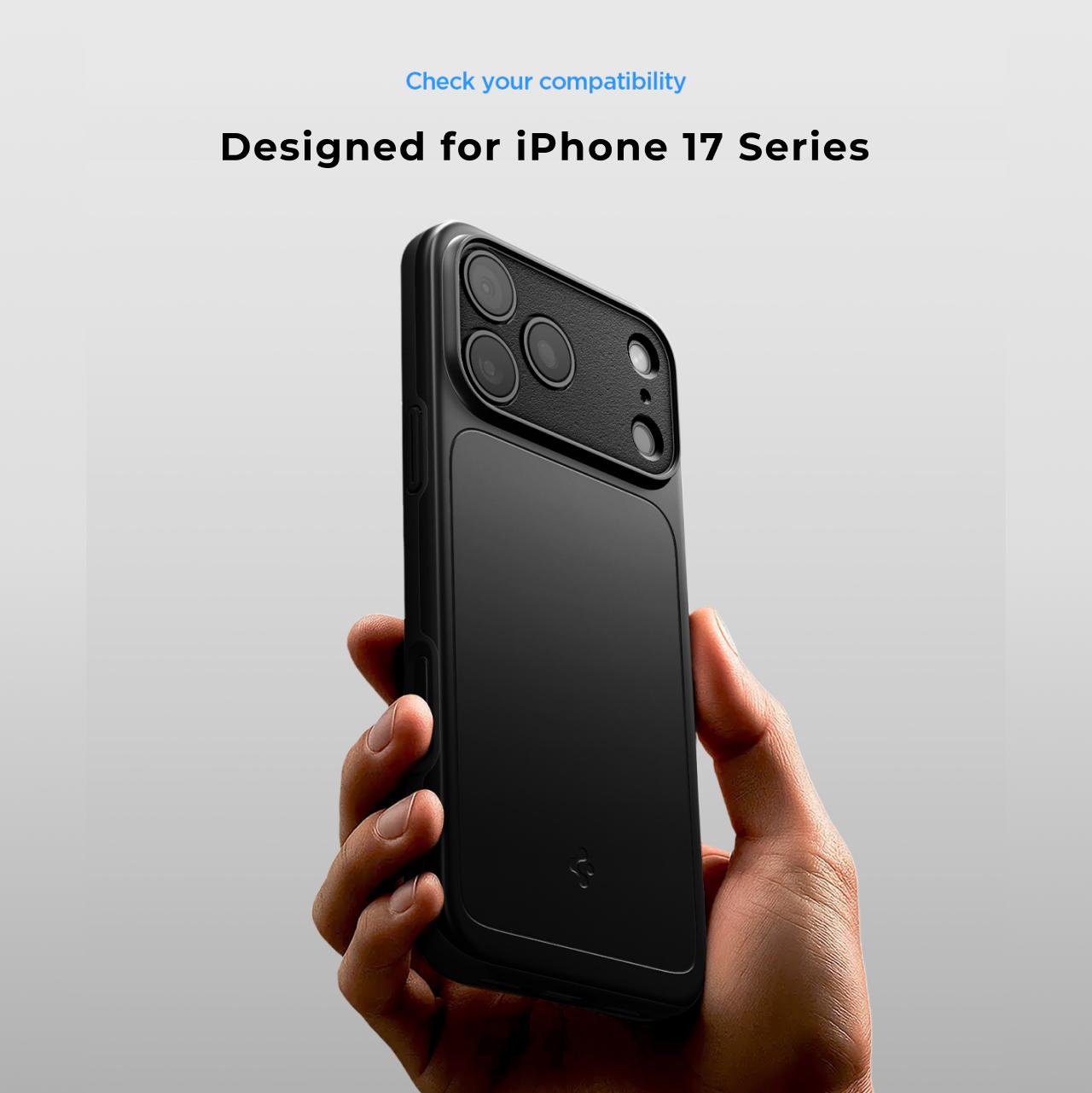 Spigen iPhone 17 Pro Case Thin Fit MagFit - Black ACS10339 (Offline SKU)