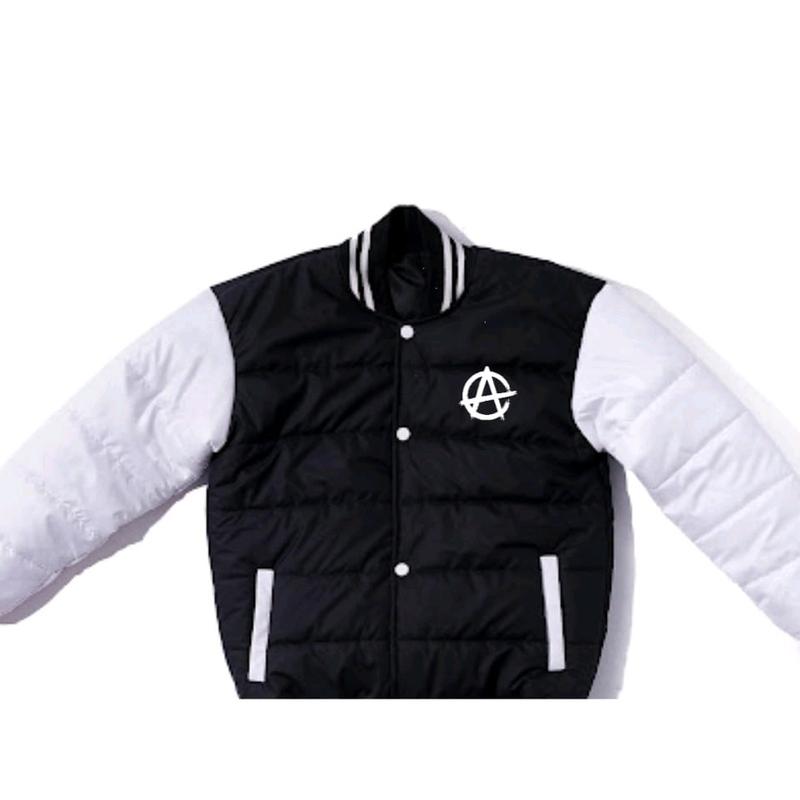 jaket bomber gelembung anak kombinasi warna motif sablon untuk usia 4-14 tahun Fashion 0