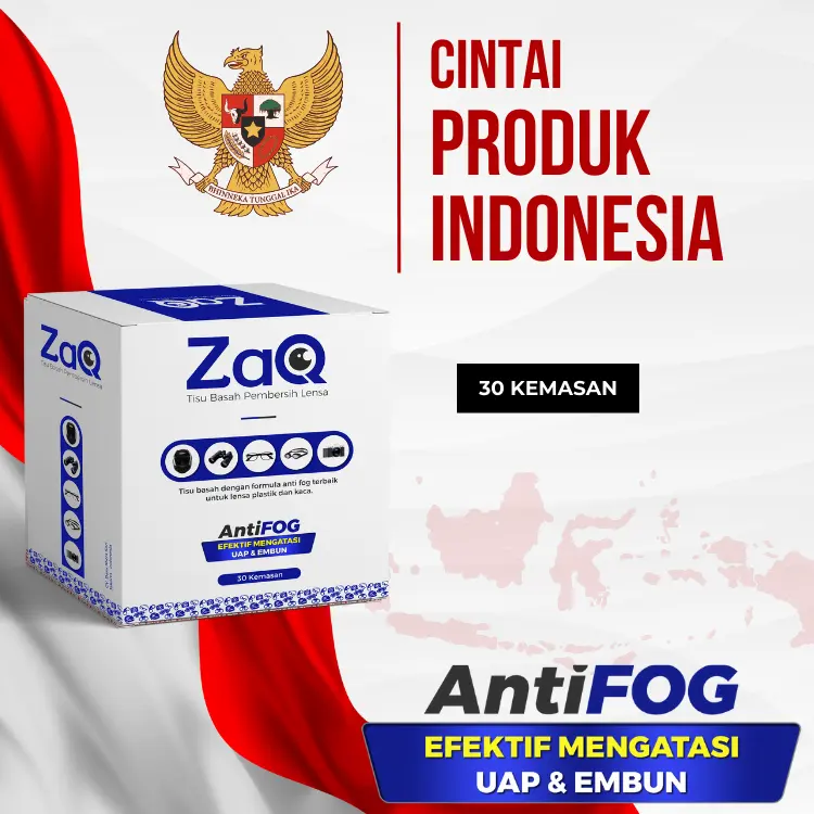 [Bukan Tissue Paseo] Tissue Tisu Anti embun Anti Fog untuk Glasses Kacamata Kacamobil Kacahelm ZAQ 0