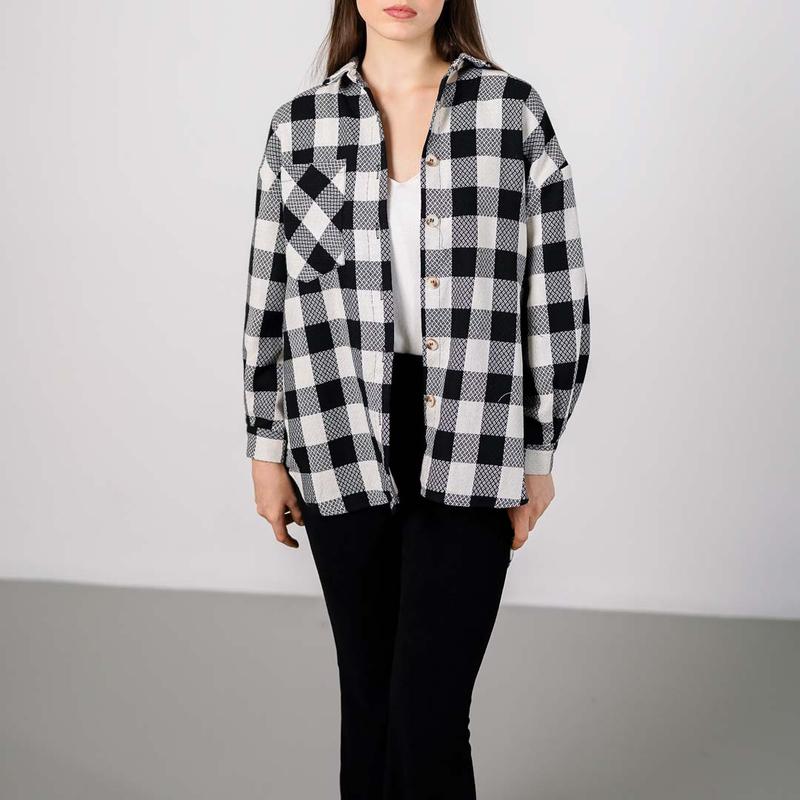 This Is April Atasan Blouse Kemeja Wanita Lengan Panjang Kekinian Ailen Top (RESTOCK) 2