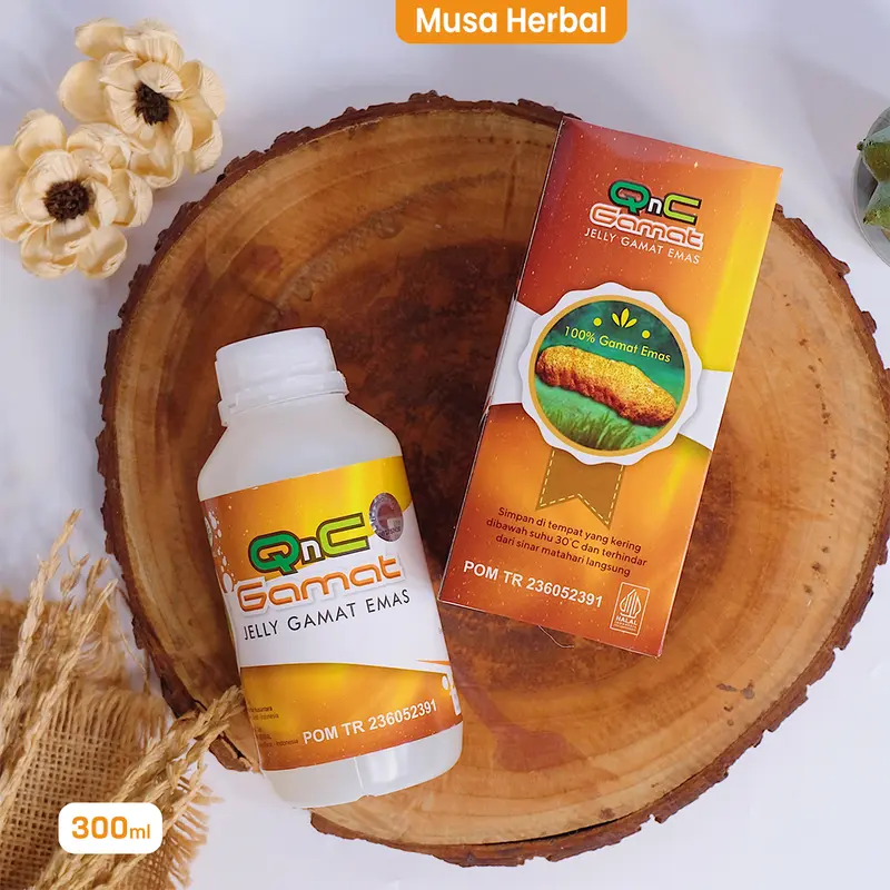 QNC Jelly gamat emas herbal multikhasiat dari ekstrak teripang emas 7