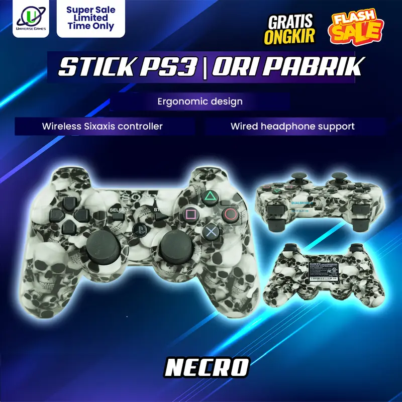 STICK PS 3 PS3 / DS3 WIRELES CONTROLER PS3 MOTIF Controller 5
