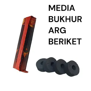 media BUKHURATAU PENGHARUM RUANGAN ARG BRIKET KHUSUS BUKHUR