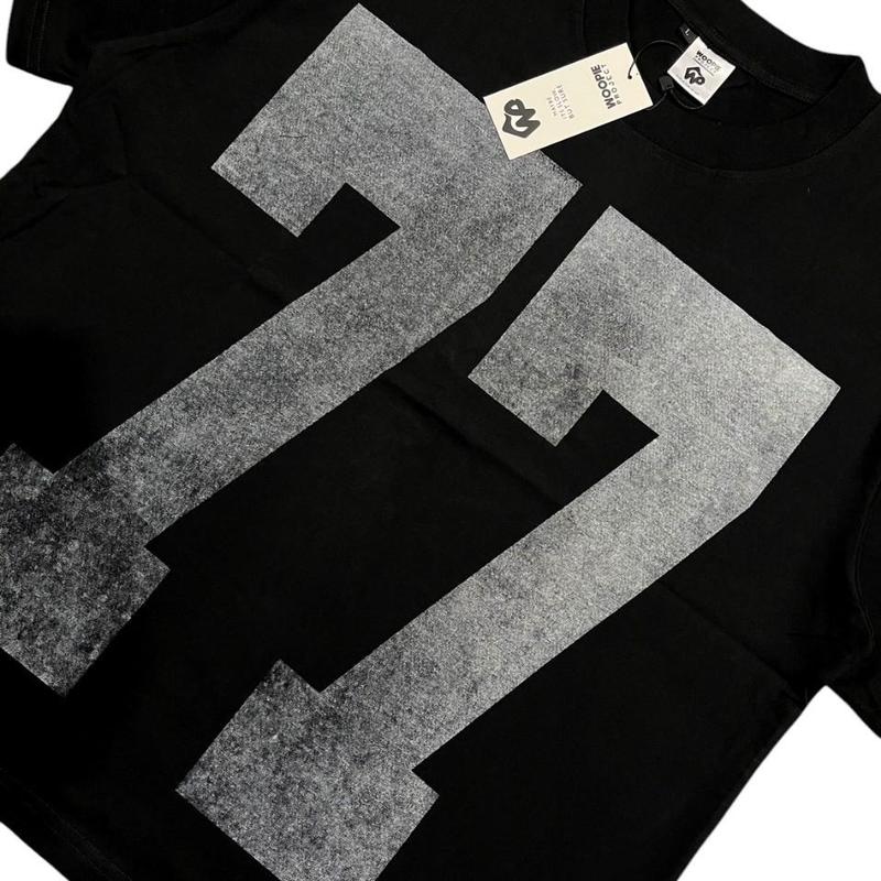 Kaos Boxy Pria Skena Outfits T-shirt Oversize Fit Crop Tee Katun Combed 20s 200gsm Baju Distro Cowok Atasan Keren Lengan Pendek Sablon Woopie Project vintage 2