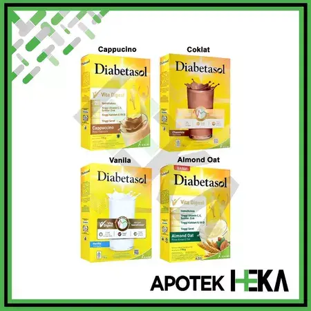 Diabetasol 170 g - Susu Nutrisi Khusus Diabetes 0