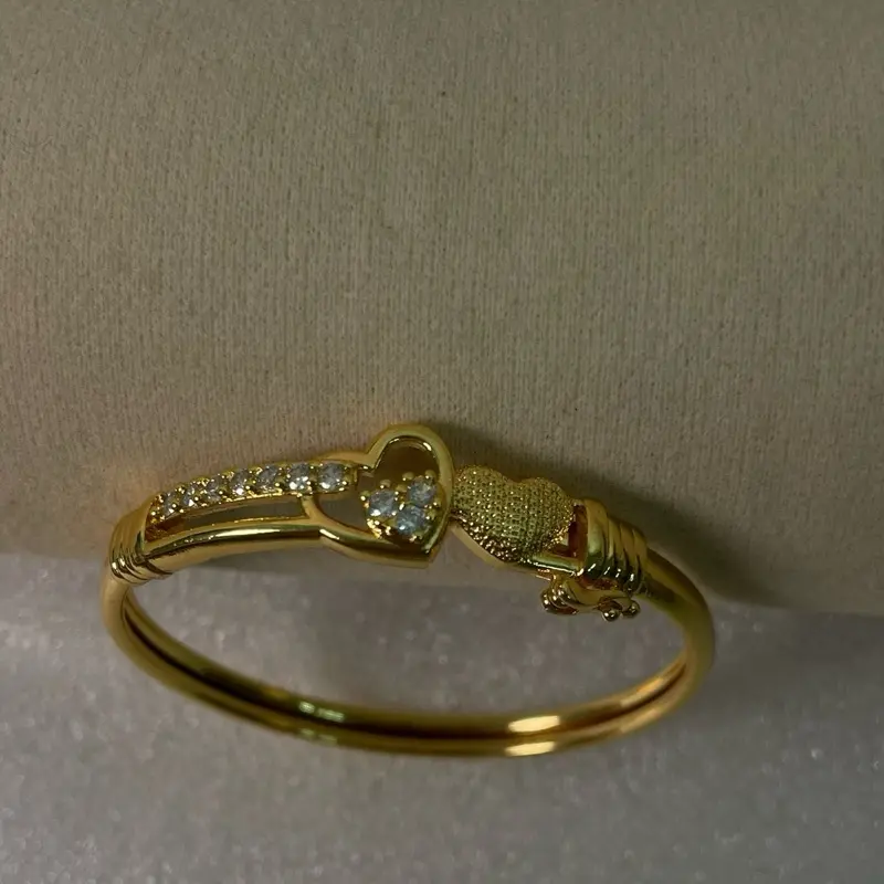 Gelang anak anti karat diameter 4,3cm-5cm Gold Bracelets Pengait 5