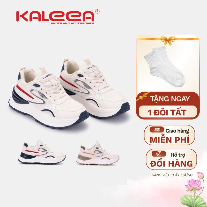 KALEEA T115 - Giày Thể Thao Sneaker Nữ Độn 4cm Tăng Chiều Cao Đi Chơi Đi Làm Đều Được
