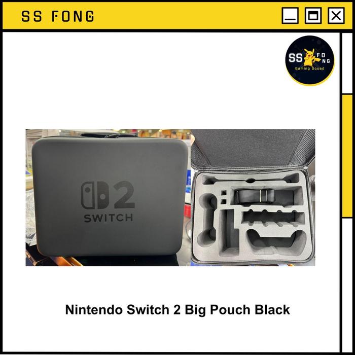 Gambar Switch 2 Big Pouch Black / Motif - Black dari SS FONG GAMESTORE Kota Administrasi Jakarta Utara 2 Tokopedia