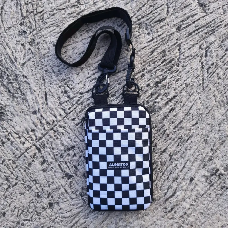 new sako wallet checkerboard series dompet handphone dan kartu dompet gantung hanging wallet trending tas washbag sling bag Lipat 0