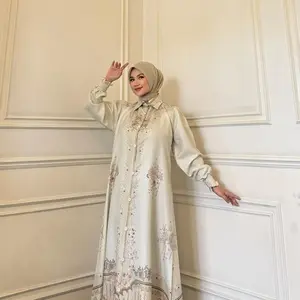 Hiraja - Dress Only Faradisa Aletta Twill Halus Lembut Anti Nerawang