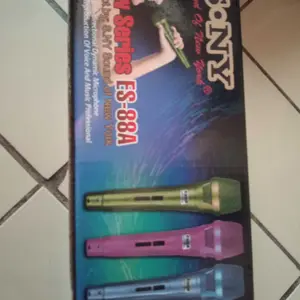 S. NY SOUND OF NEW YORK MICROPHONE CABLE ES-88A MIC KABEL KARAOKE