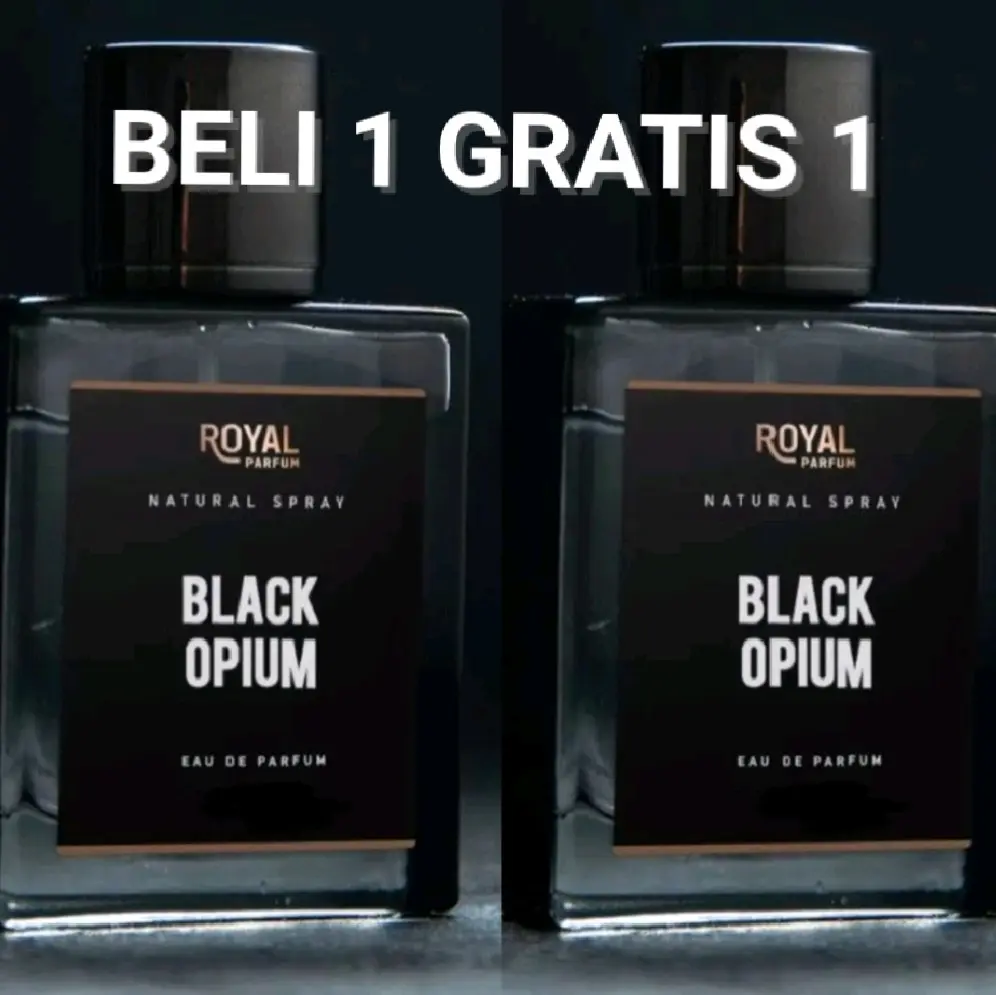 PROMO PARFUM BELI 1 GRATIS 1 PARFUM BL4K 0PUM PARFUM PRIA SEGAR DAN TAHAN LAMA Perfume