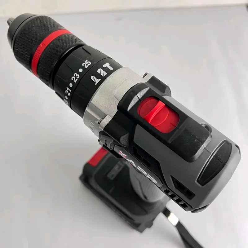 APR raja bor cordless type AP17 48v brushless mesin bor baterai drill impact 13mm keyless chuck auto lock metal beton besi kayu sekrup baja ringan 6