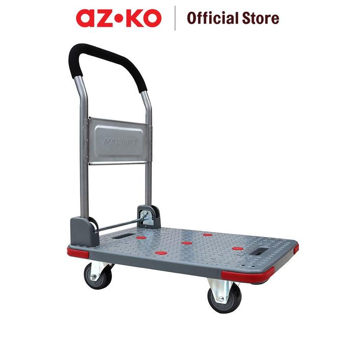Gambar AZKO Maxbuilt Troli Barang Lipat - Abu-Abu Alat Pengangkut Barang Dengan Roda Wheels Cart Troli Kardus Box Perlengkapan Industri dari AZKO ID Kota Administrasi Jakarta Barat Tokopedia