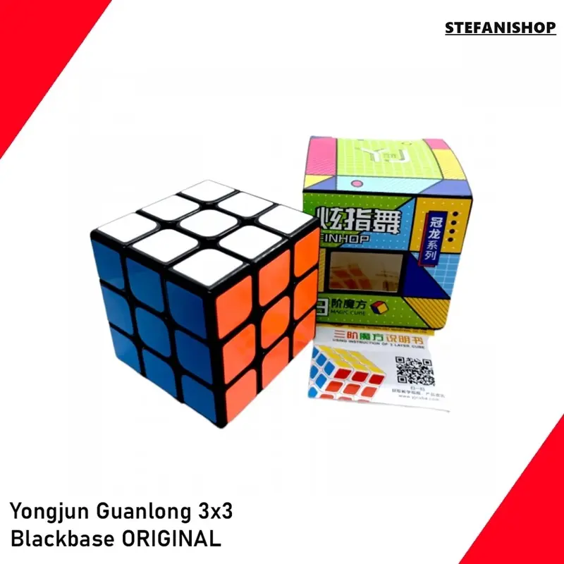 Rubik 3x3 Yongjun Guanlong Blackbase 3x3 PRO VERSION 0