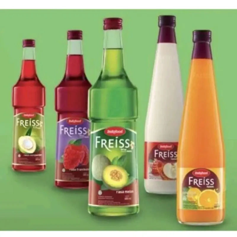 Sirup Freiss Indofood 460 Ml - Sirup Berkualitas Tinggi - Syrup, Water 0