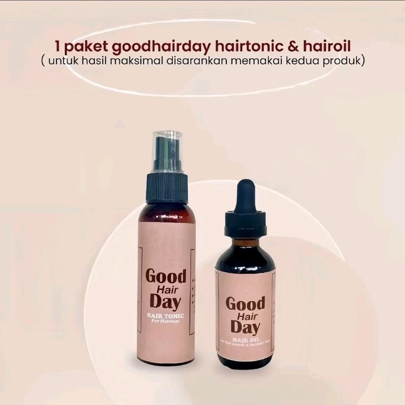 VIRAL!! GOOD HAIR DAY Hair Tonic & Hair Oil Asli Original Penumbuh Rambut Rontok Kering 1