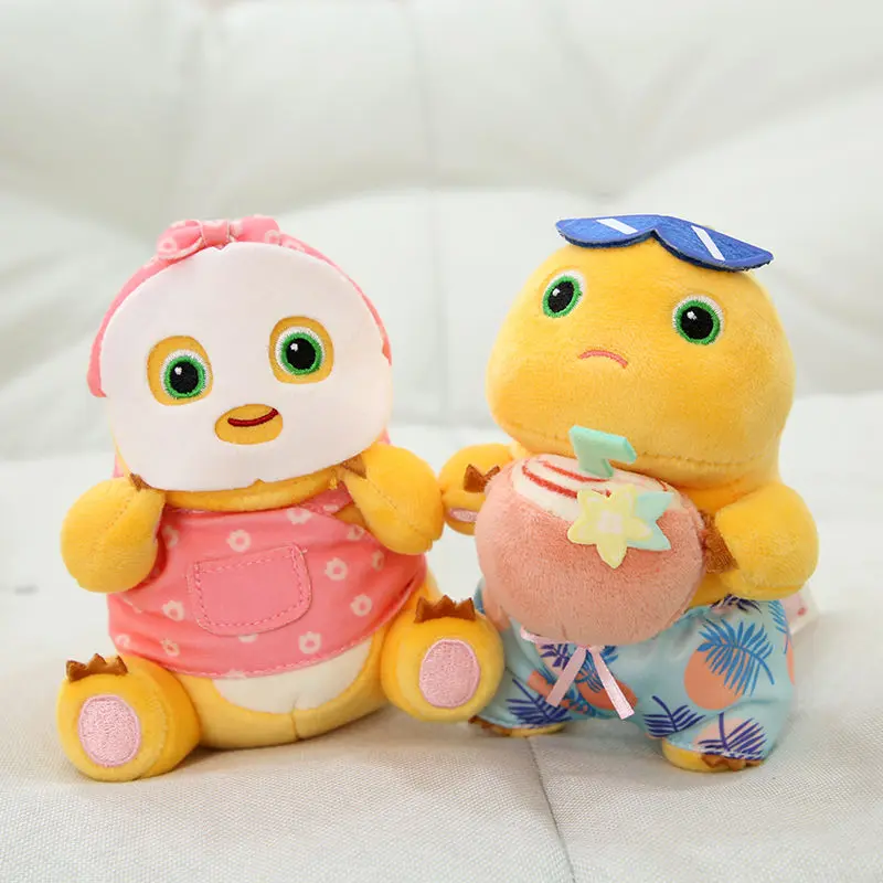ORIGINAL Boneka Naga Susu Kecil Blindbox Gantunan kunci Dino Kuning NaiLong Yellow Dino Valentine day's Hadiah Pengiriman acak(Cant Choosen) 6