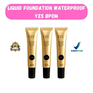 YZS Liquid Foundation Waterproof BPOM - Full Coveraged Moisturizing Base Makeup Foundation
