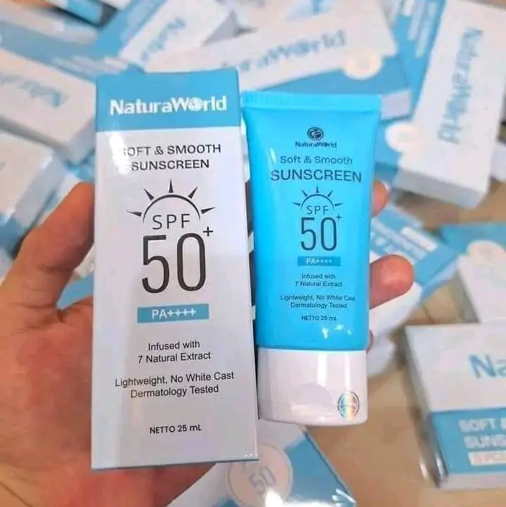 Ecer Sunscreen Naturaword Perlindungan Ganda dari Sinar Matahari dan Sinar Biru HP - Lipstick, Facial 0