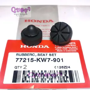 Karet bantalan jok Honda Beat Vario Scoopy PCX Spacy Stylo Karet ganjel dudukan jok Honda Vario Scoopy Spacy PCX For Rubber C Seat Set 77215-KW7-900 Honda matic All original Sporty