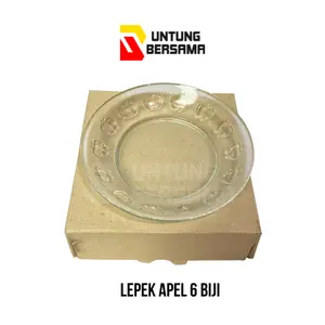LEPEK APEL LEPEK MURAH TATAKAN SOUVENIR 6 PCS