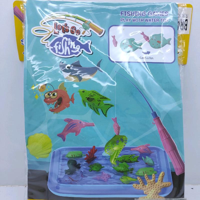 Mainan Pancingan Ikan Dengan Kolam Air Permainan Mandi Anak 0
