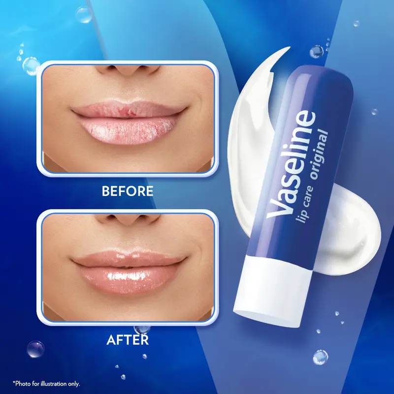 Vaseline Lip Therapy Balm Stick ORIGINAL 4.8gr - Pelembab Bibir - Lip Balm 2