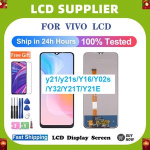 For VIVO  Y02S/Y16/Y21/Y21S/Y21T/Y21E/Y32Y/Y01/Y15A/Y15S/Y21A/Y21G/Y31S/Y32/Y33E/Y33S  LCD Phone Touch Screen Digitizer, Cellphone Accessory Replacement.