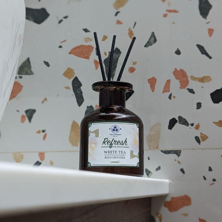 Three Star Brand Refresh Aromatherapy Reed Diffuser (50ml/120ml ...