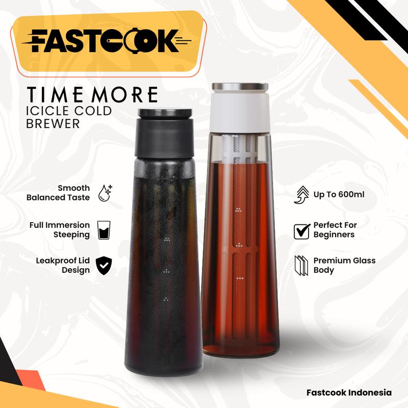 COLD BREW TIMEMORE ICICLE COLD BREWER COLD BREW COFFEE MAKER - Putih ...