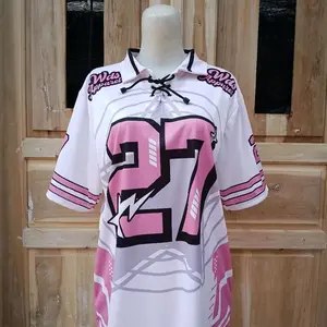 Atasan Jersey ,Retro Atasan/KaosViral/JerseyNomer/Vintage/JerseyZumba/Atasan Olahraga Baju Wanita Sport Pakaian Top