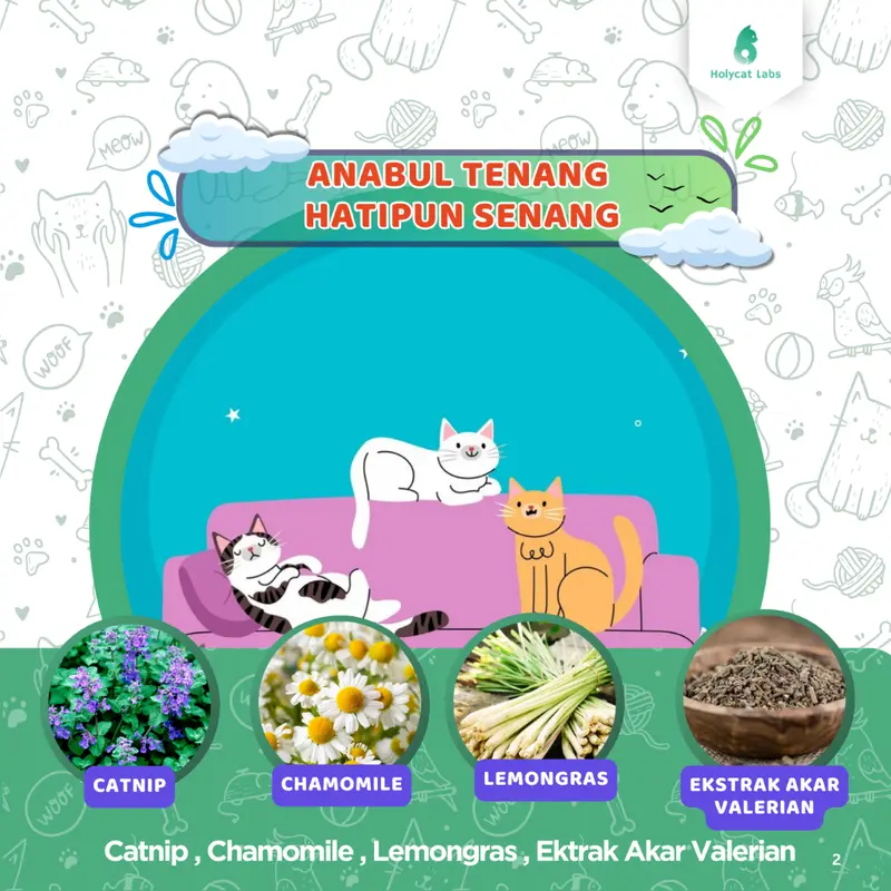 O-BI Premium Obat Penurun Birahi Kucing Herbal isi 20ml - Obat Royal Care Anti Birahi Kucing Alami 5