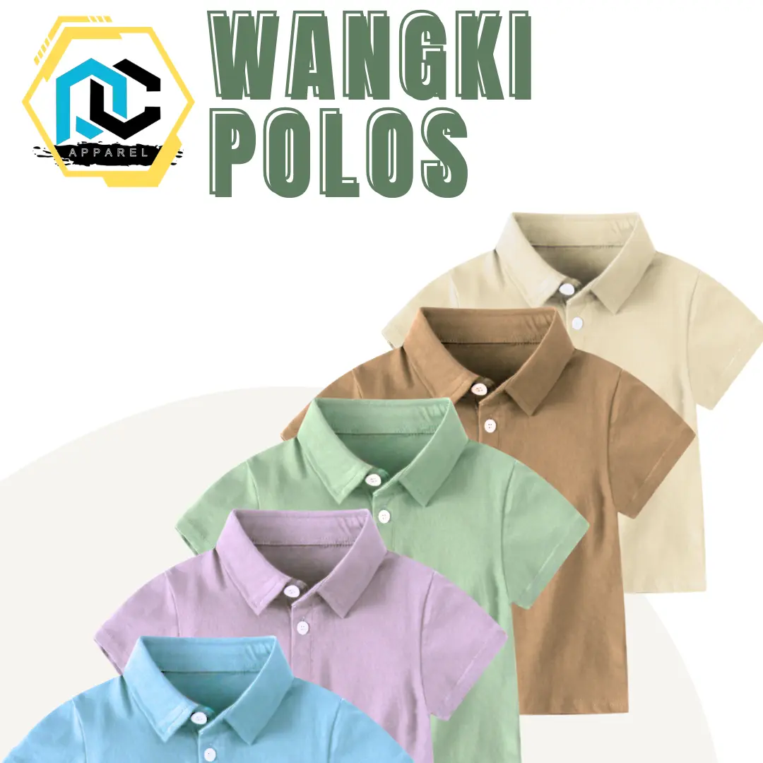 Kaos atasan anak laki laki adan perempuan model kemeja bahan kaos untuk anak umur 6 bulan sampai 6 tahun ,bahan katun halus dan nyaman di pake anak anak Combed