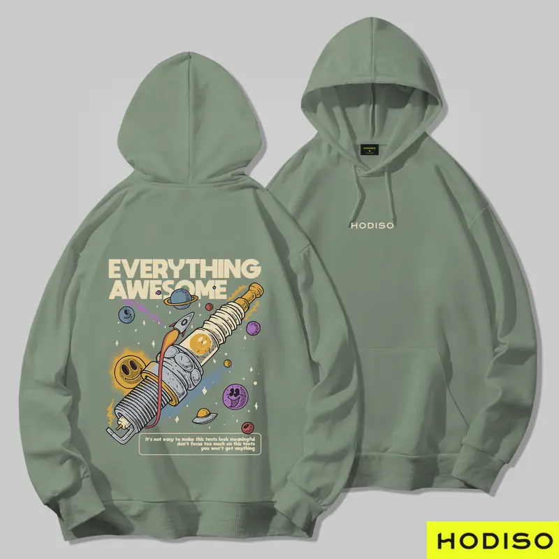 HODISO - Awesome Hoodie Jumper Pullover Reguler Fit 4
