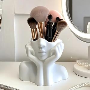 Organizador de maquillaje único y creativo, Porta lápices, Caja de almacenamiento, Organizador de escritorio, Set de 30 piezas, Almacenamiento de cosméticos lindo, Organizadores de cajones de belleza
