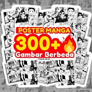 MG2 -  [ MANGA ] POSTER KOMIK MANGA ANIME WALPAPER DINDING - ANIME JUJUTSU KAISEN SAKAMOTO DAYS DEATHNOTE CHAINSAWMAN KIMETSU NO YAIBA NARUTO - STICKER ANIME