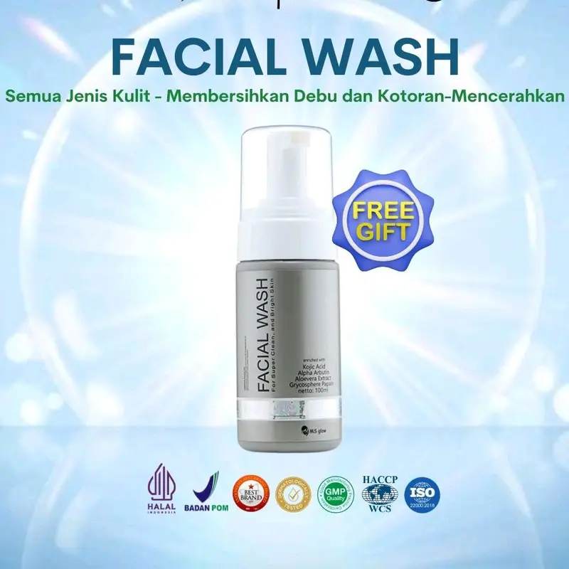 MS GLOW FACIAL Semua Jenis Kulit - CUCI MUKA - CLEANSER - PEMBERSIH WAJAH 2
