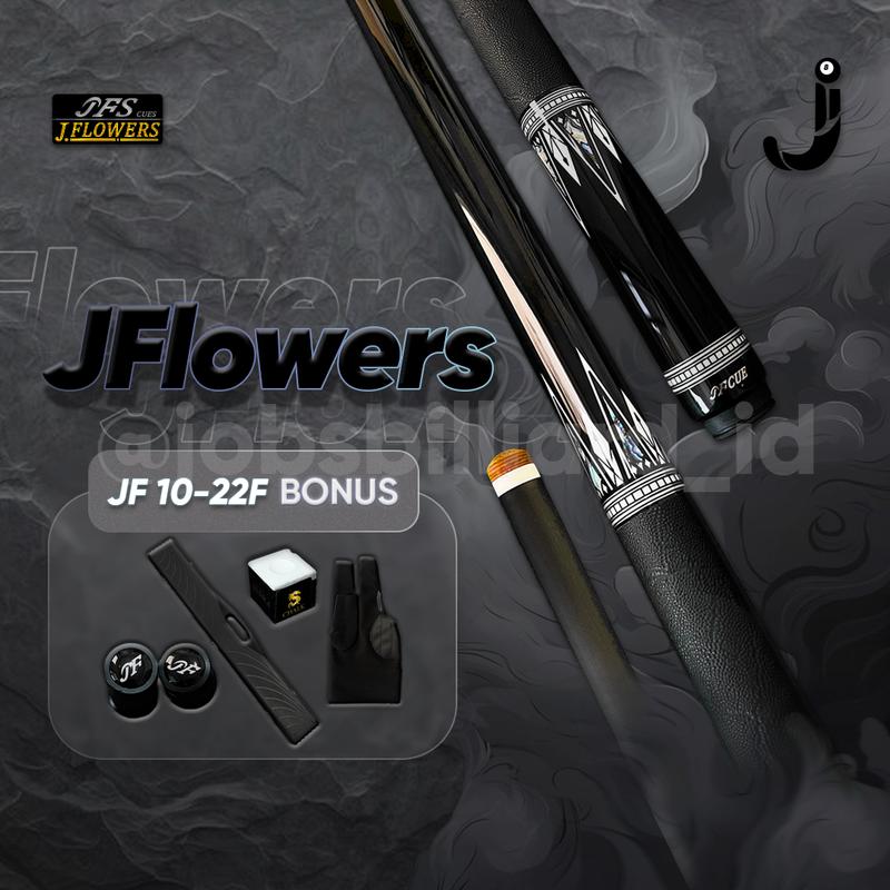 JFLOWERS JF10-22F - Billiards Carbon Cue - Shop | Tokopedia