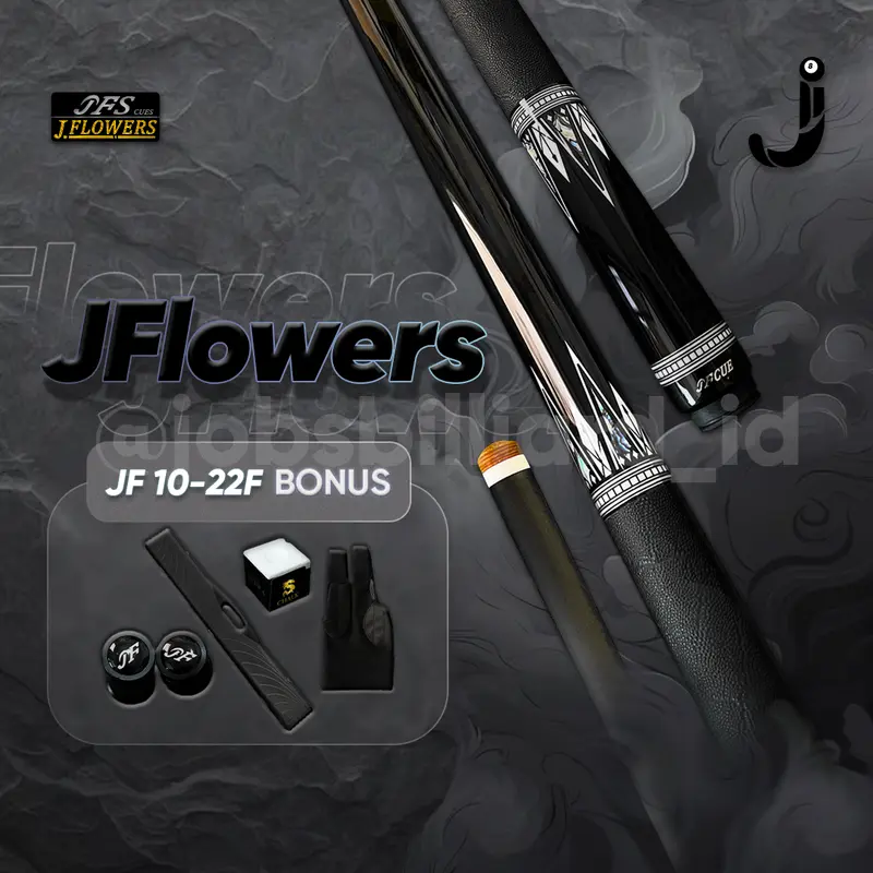 JFLOWERS JF10-22F - Billiards Carbon Cue 0