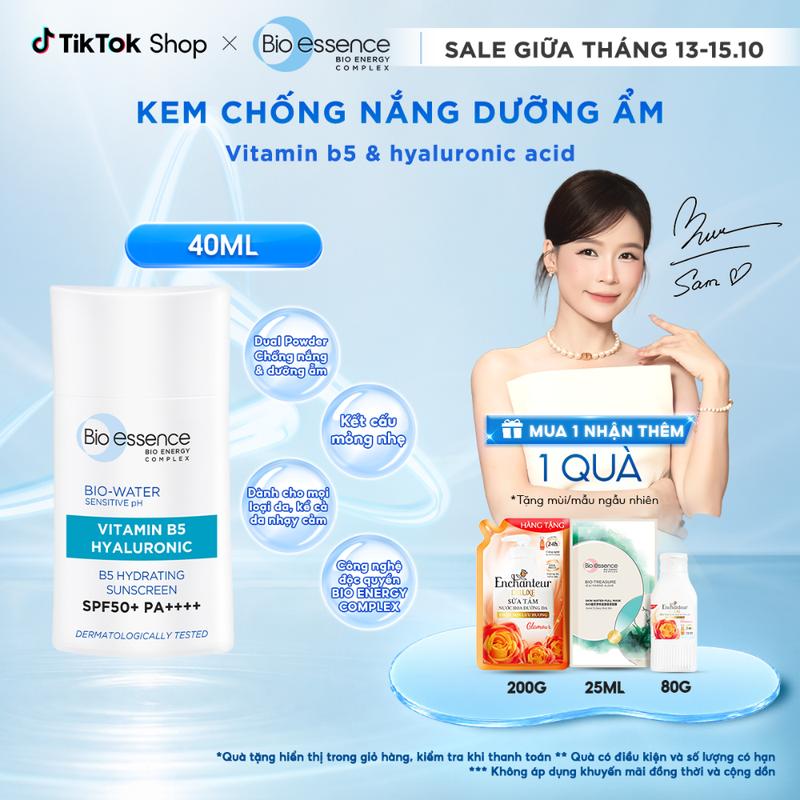 [ĐỘC QUYỀN KOL] Kem chống nắng Sunscreen Bio-Essence SPF50 PA+++ 40ml PHIÊN BẢN MỚI Sun Cream Sun Cream