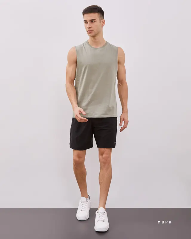 MDPK - Basic Tank - Tanktop Pria - Muscle - Gym Tank 3