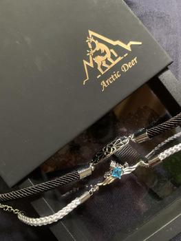 Product Review of gelang couple-Princess and Prince Gelang Pasangan Princess and Prince Bracelets couple Original Arctic Deer from u**1 0