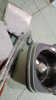 Product Review of 【Exclusive IndyIscha】Bonbox Alat Pel Lantai Super Mop Kain Fiber dengan Spin Mop Ember Dapat Dilepas  BCT706 from E**l T**r W**n 0