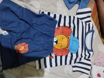 Product Review of (80-130cm) 0-6yrs Terno Short Sleeved Baby Kids Terno Set Outfit For Boy Girl T-Shirt Shorts Shirt Shorts Pattern Casual Pullover Children Suits Sando Sleeveless Nightwear Sleepwea R from V**e C**i S**e 0