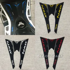 DECKPAD NMAX TANKPAD YAMAHA NMAX OLD 2015 - 2019 BAHAN KARET TEBAL BONUS DOUBLE TAPE LEM HARGA UNTUK SATU SET KANAN KIRI