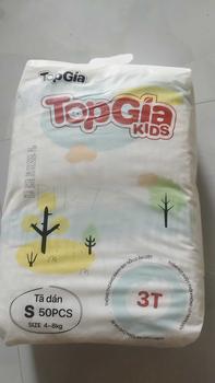 Product Review of (LIVE - 5 BỊCH SIÊU TIẾT KIỆM) Tã Bỉm Topgiakids, pH<7 an toàn cho da bé, mềm mại, mỏng nhẹ, chống tràn tối đa, tặng 2 miếng dùng thử (TDN) Cho Bé from T**y H**g 9** 0