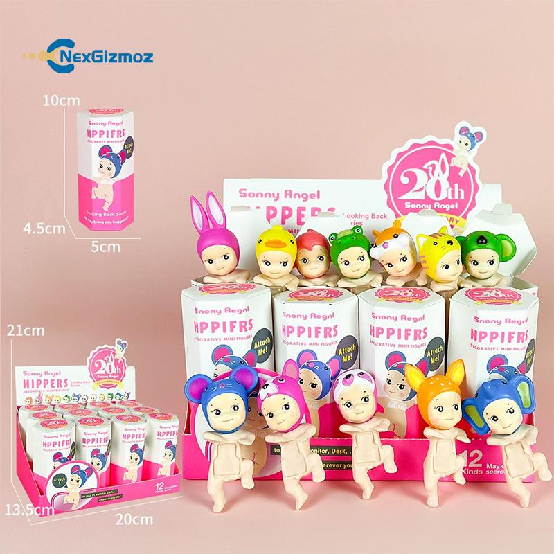 BLIND BOX FIGURE SONNY ANGEL HIPPERS DECORATIVE MINI FIGURE TEMPELAN HP - MONITOR KOMPUTER SONNY ANGEL BLIND BOX HARVEST SERIES FRUIT AND VEGETABLE & ANIMAL TEMPELAN HAND PHONE RANDOM /KOTAK BUTA CUTE PHONE HIPPERS 1
